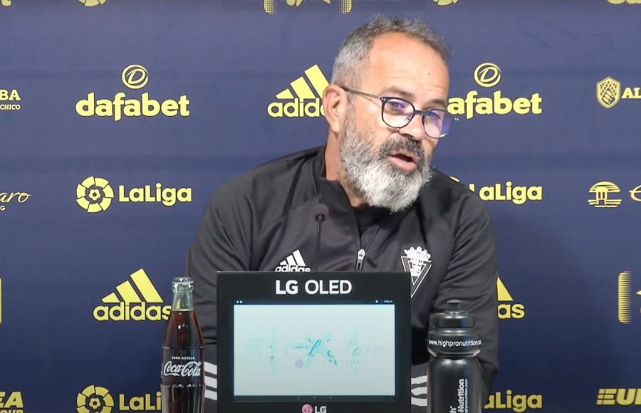 Álvaro Cervera en rueda de prensa