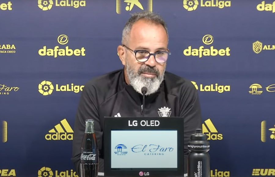 Álvaro Cervera en rueda de prensa