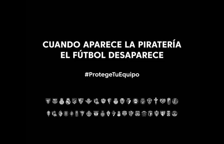 Fuerte respuesta a la campaña antipiratería de LaLiga