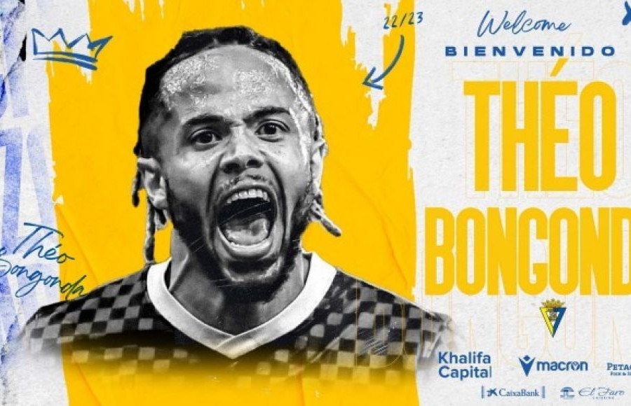 Théo Bongonda jugador oficial del Cádiz CF