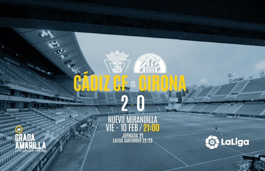 Así te hemos contado en directo el Cádiz CF - Girona
