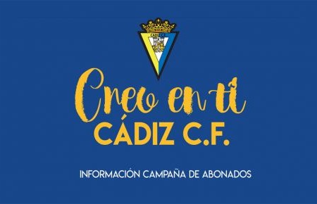 El Cádiz CF inicia la campaña de abonos 2020-2021