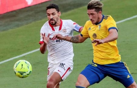El Cádiz no pudo frenar al Sevilla