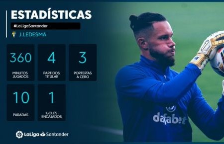 LaLiga destaca la actuación de Ledesma