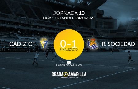 El Cádiz no pudo frenar a la Real