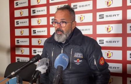 Cervera: "No he visto mucha diferencia entre los dos equipos"