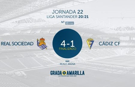 El VAR y Oyarzabal niegan al Cádiz cualquier opción de puntuar frente a la Real