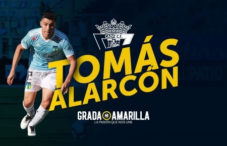 El Cádiz confirma a Tomás Alarcón como el segundo fichaje