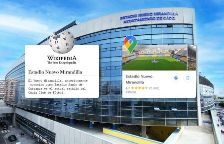 Google Maps y Wikipedia actualizan el nombre del estadio