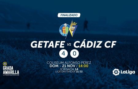 Así te hemos contado la derrota del Cádiz CF ante el Getafe