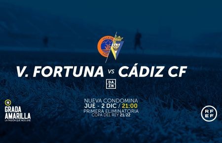 Villa Fortuna - Cádiz CF: horario, TV y cómo y dónde ver el encuentro en directo