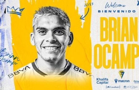 Ocampo firma con el Cádiz por cuatro temporadas