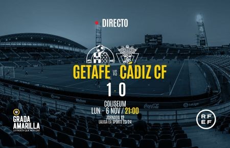 Fecha y hora del encuentro entre el Getafe y el Cádiz CF