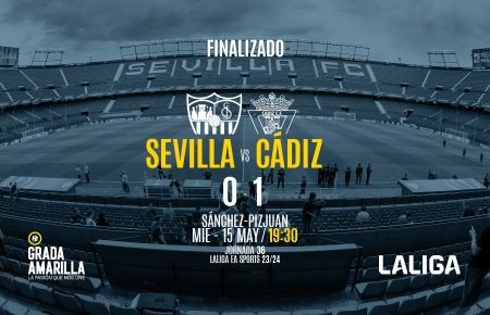 Fecha y hora del Sevilla - Cádiz CF